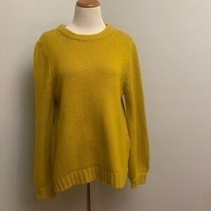 Vernacular Mustard Crew Neck Sweater